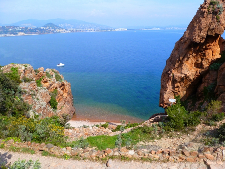 Sentier du littoral de Théoule sur mer - Théoule-sur-Mer