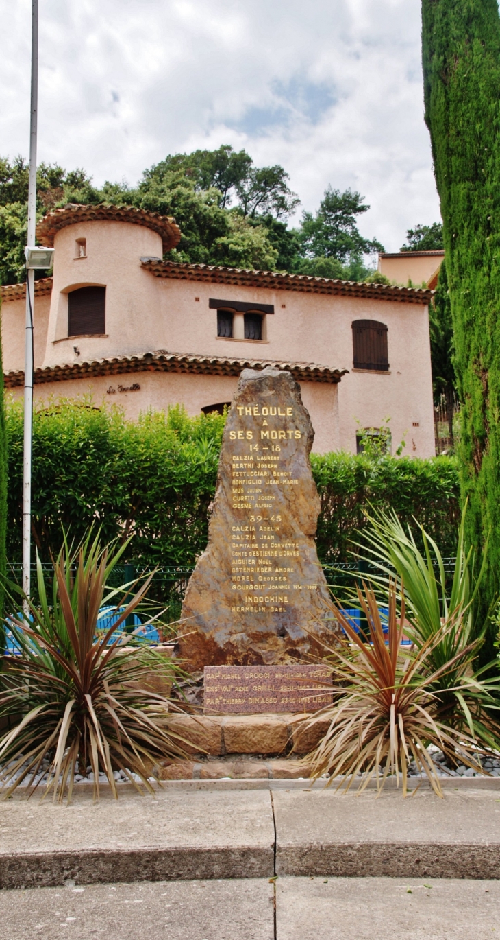 Monument aux Morts - Théoule-sur-Mer