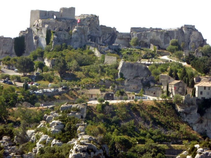 Le château et le village - Les Baux-de-Provence