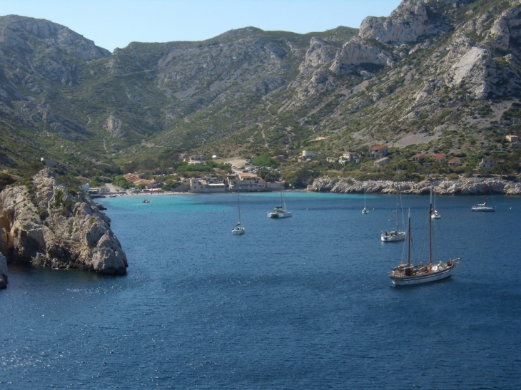 Les chemins du vent dans les calanques - Marseille