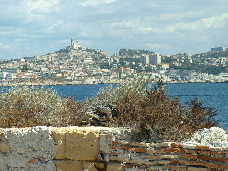 Marseille vu du Chateau d'If