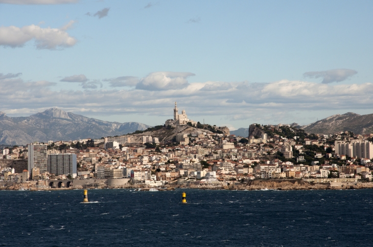 Marseille vue du Frioul