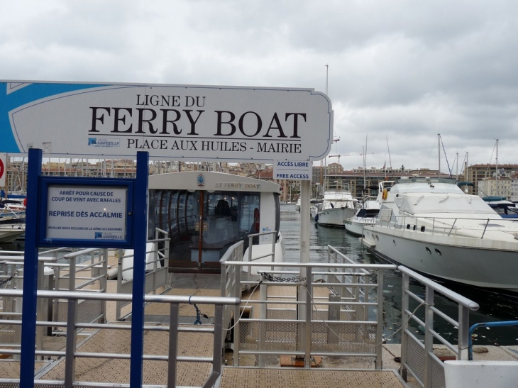 Le FERRY BOAT - Marseille