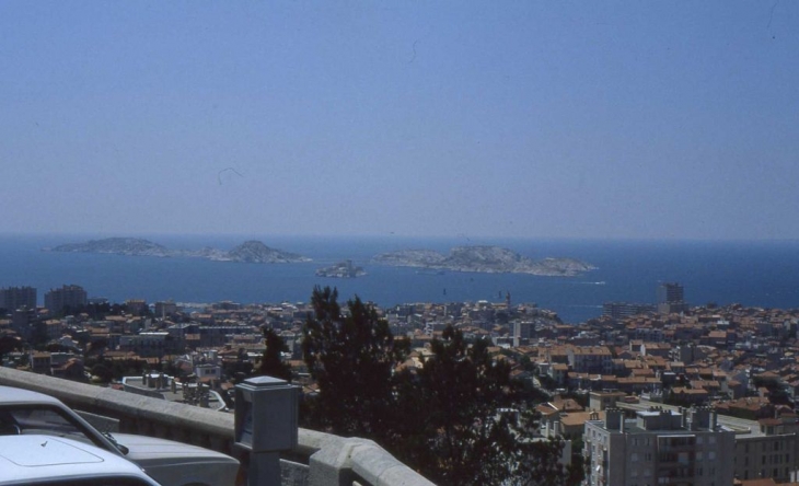 Vue sur les iles - Marseille