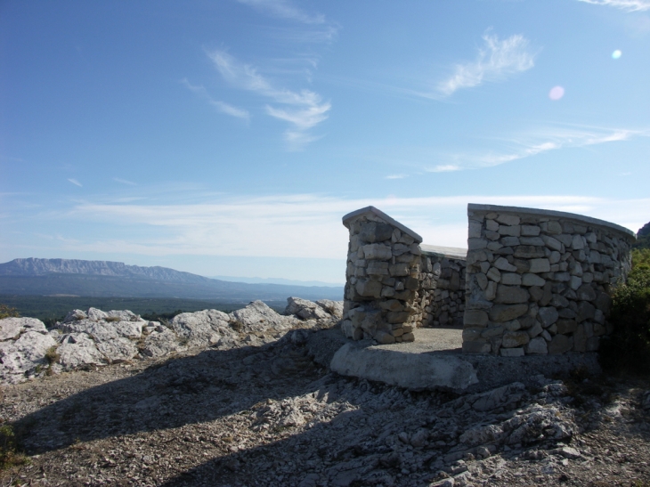 Table d'orientation Col Ste Anne Mimet