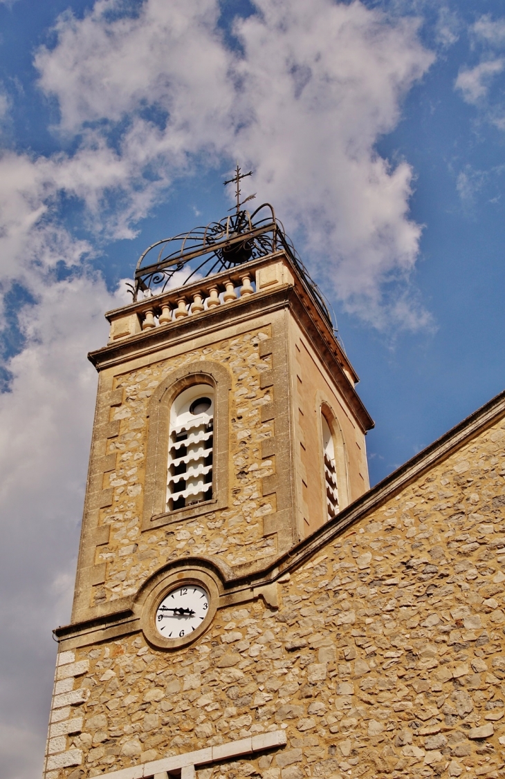 ²église Saint-Pons - Puyloubier