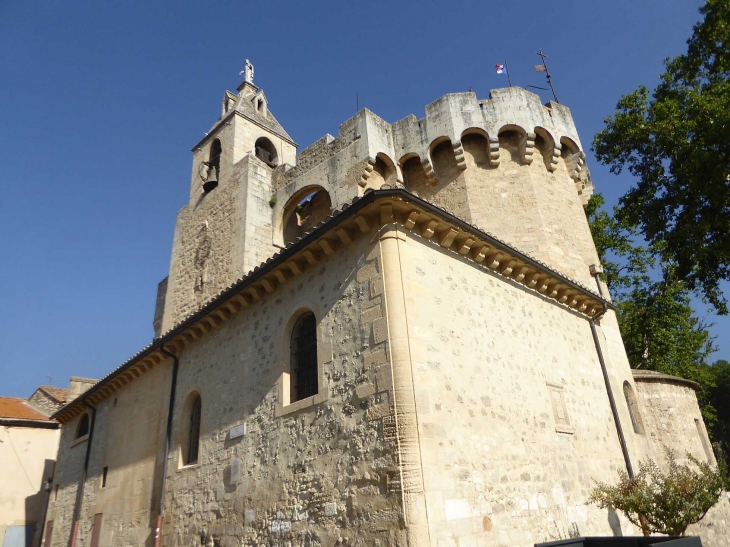 L'église fortifiée - Saint-Andiol