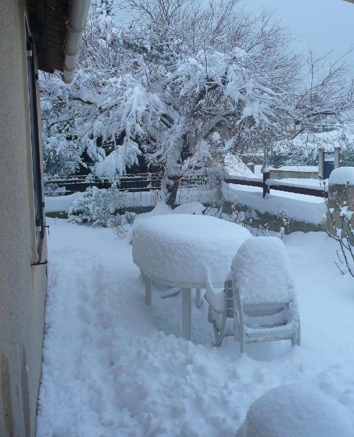 Neige de Janvier 2009 - Saint-Chamas