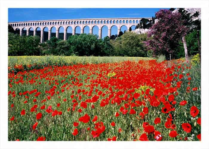 Aqueduc de roquefavour en provence - Ventabren