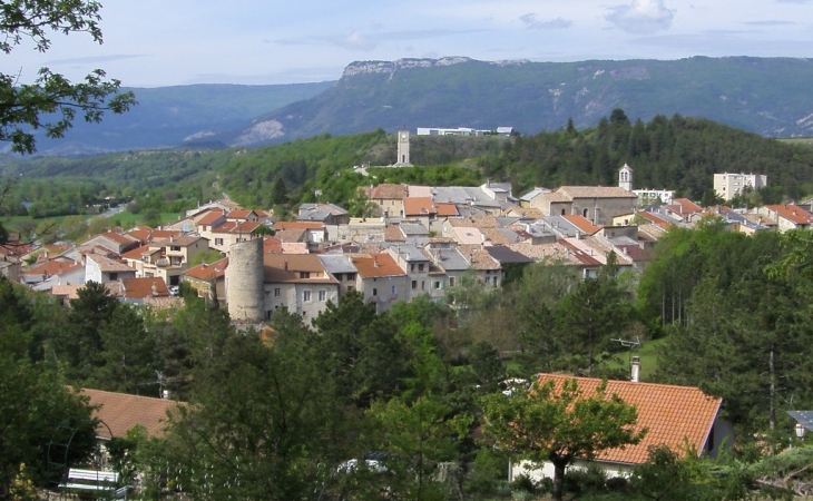 Aspres vu du Serres-Gras - Aspres-sur-Buëch