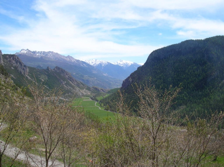 La vallée vue de 