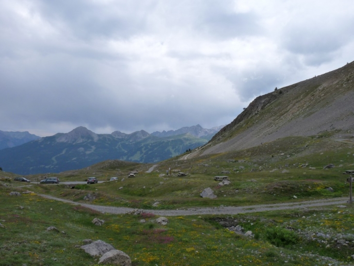 La place à feux de Saint Joseph , 2170m - La Salle les Alpes