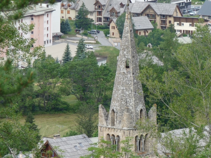 Le clocher de Saint Marcelin - La Salle les Alpes