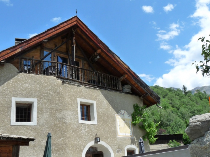 Dans le hameau du Villard Laté - Le Monêtier-les-Bains