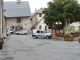 Place de l'église  à le monetier les bains