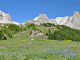 Panorama : Chandelle du lac Rouge & Main de Crépin - Vallée de la Clarée