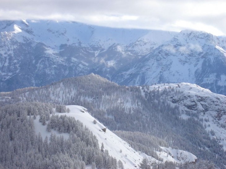 La tete d'Oréac et les tetes 2044m - Puy-Saint-Vincent