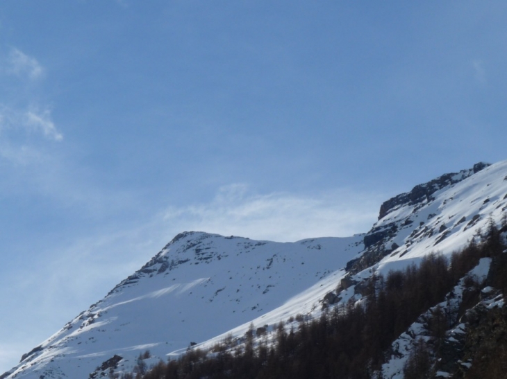 La pointe de L'Aiglère ,3310m - Puy-Saint-Vincent