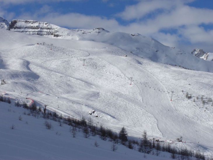 Le télésiège des Lauzes - Puy-Saint-Vincent