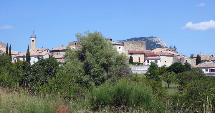 Vue sur le village - Rosans