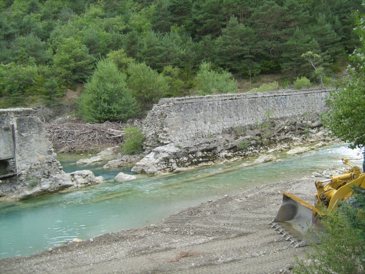 Démolition du barrage - Serres