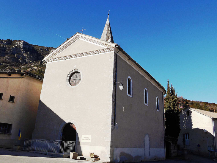 L'église - Trescléoux