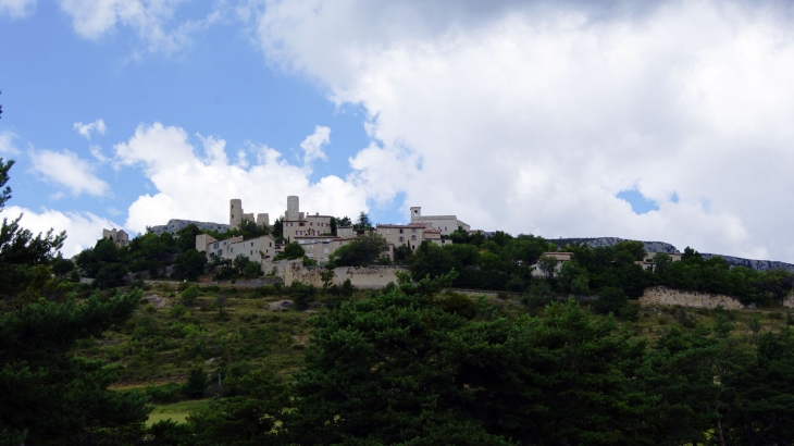 Vue générale - Bargème