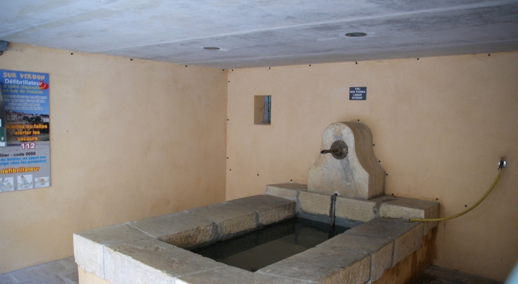 Lavoir - Baudinard-sur-Verdon