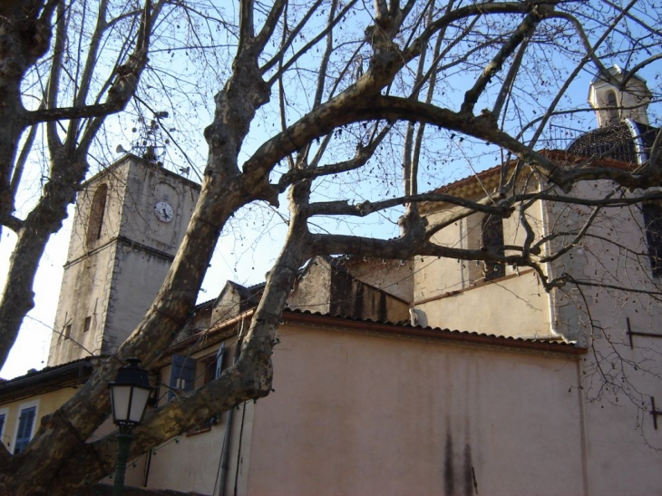 Le clocher de l'église - Belgentier