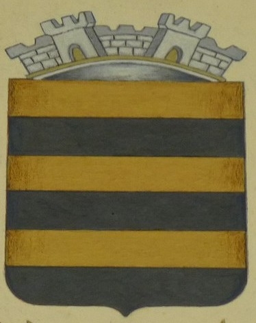 Le blason de la commune - Bras