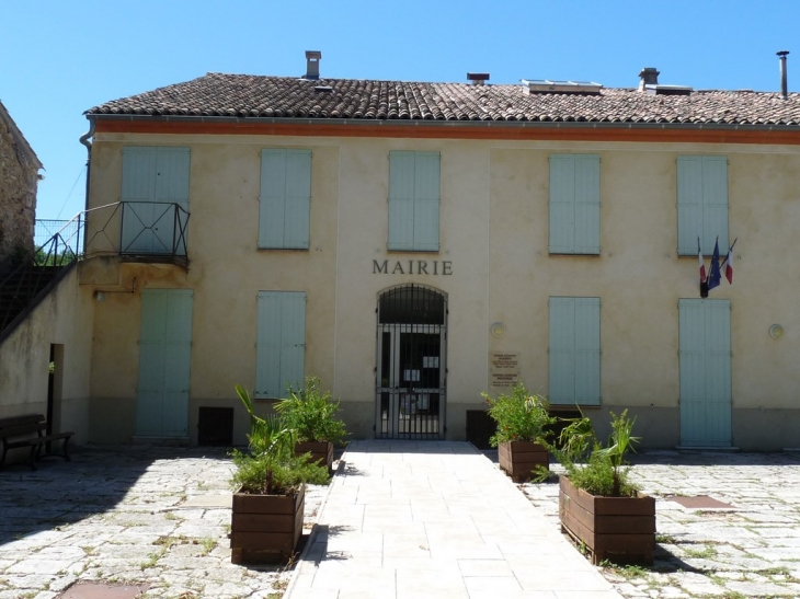 La mairie - Brue-Auriac