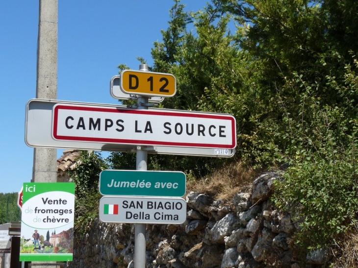 La commune - Camps-la-Source