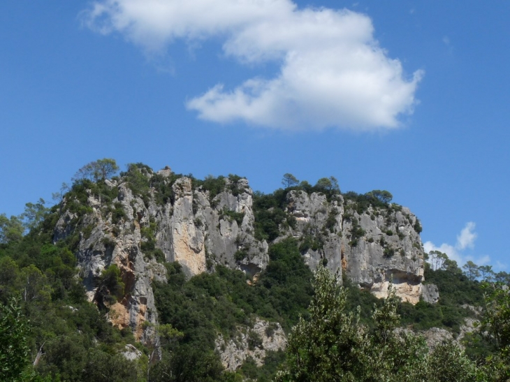 Au dessus du village - Châteauvert