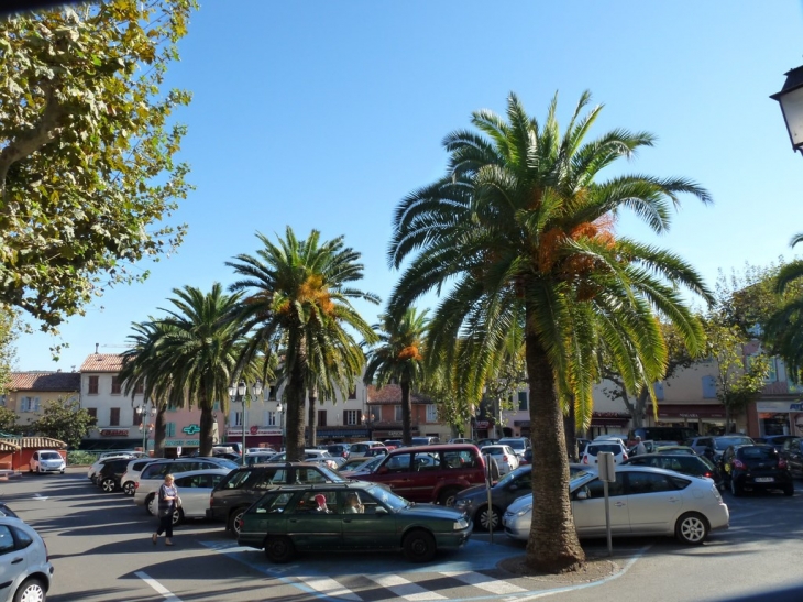 La place de la république - Cogolin