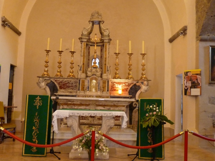 L'église Saint Sauveur -Saint Etienne - Cogolin