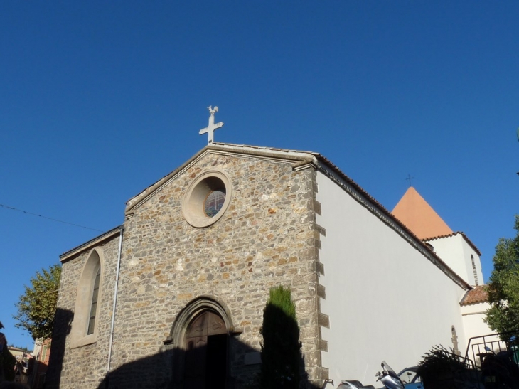 L'église Saint Sauveur -Saint Etienne - Cogolin