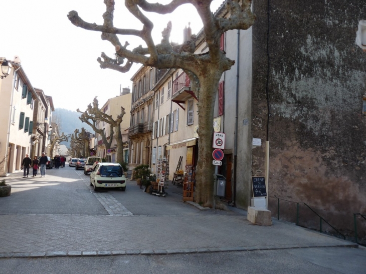 Rue du village - Collobrières