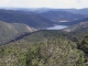 vue sur la retenue de la Verne