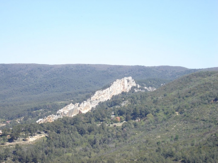 Barre des aiguilles ou Cimaï - Évenos