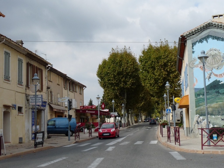 Route de Toulon - Évenos