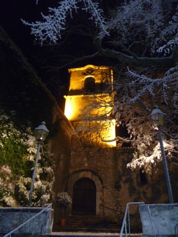 Place de l'église - Fox-Amphoux