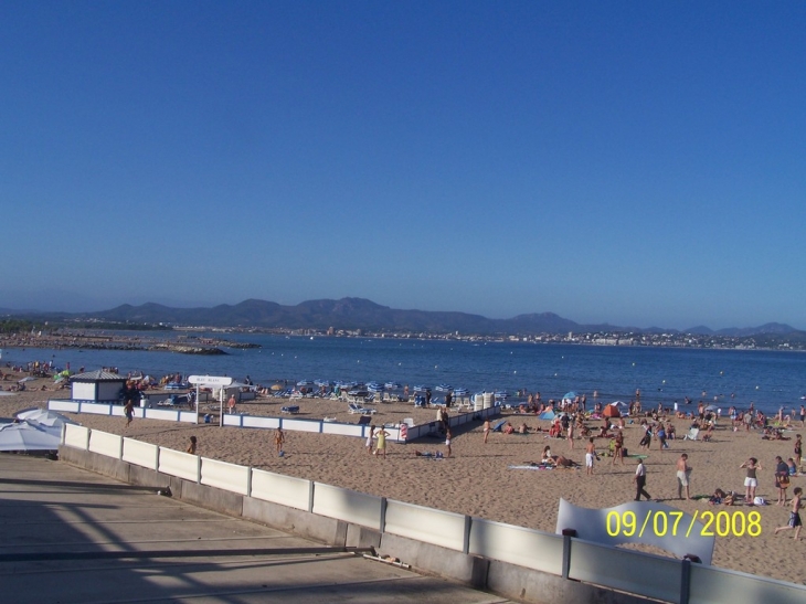 La plage de saint aygulf - Fréjus