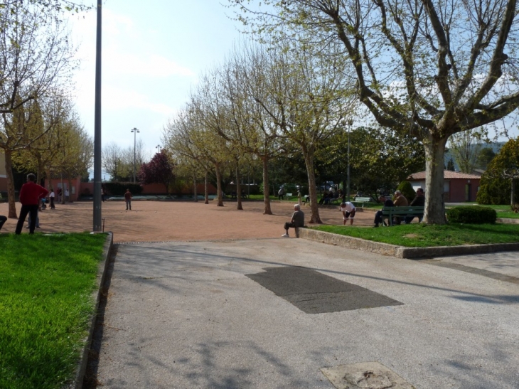 La place des boules - Garéoult