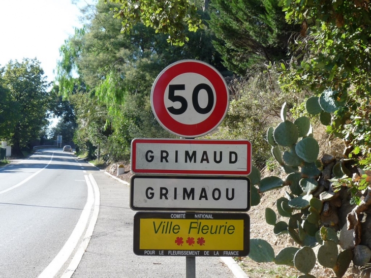 La commune - Grimaud