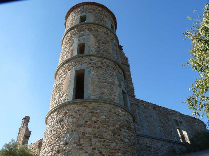 Ruines du chateau du XI-XVII siècle - Grimaud