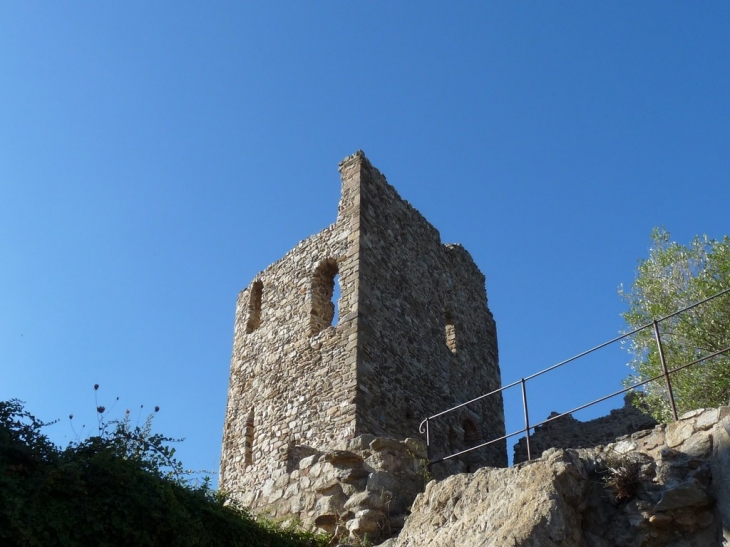 Ruines du chateau du XI-XVII siècle - Grimaud