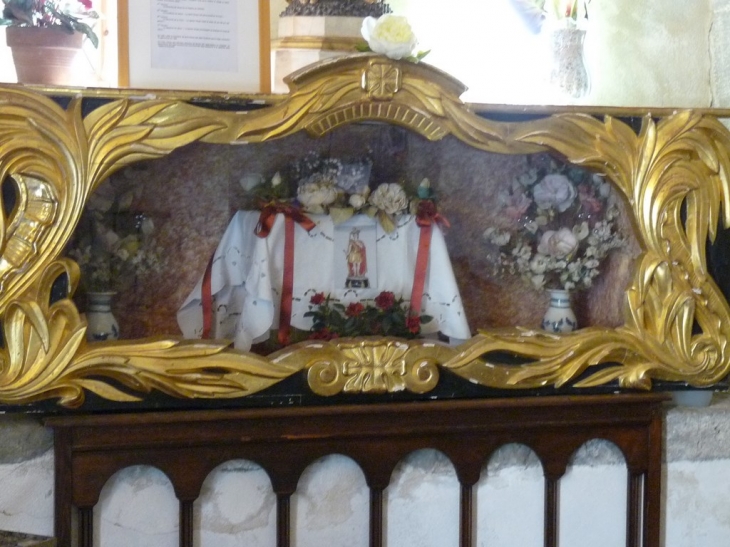 A l'intérieur de la chapelle des Pénitents - Grimaud