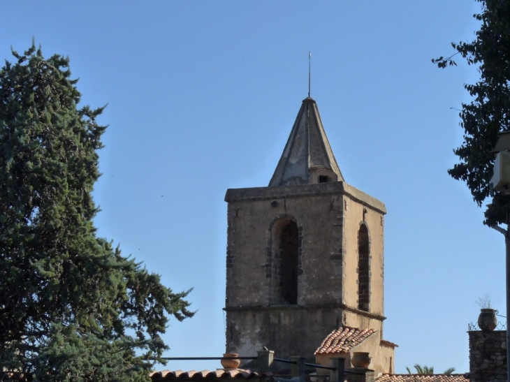 Le clocher de l'église Saint Michel - Grimaud