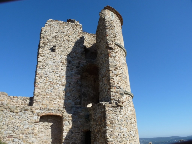 Ruines du chateau du XI-XVII siècle - Grimaud