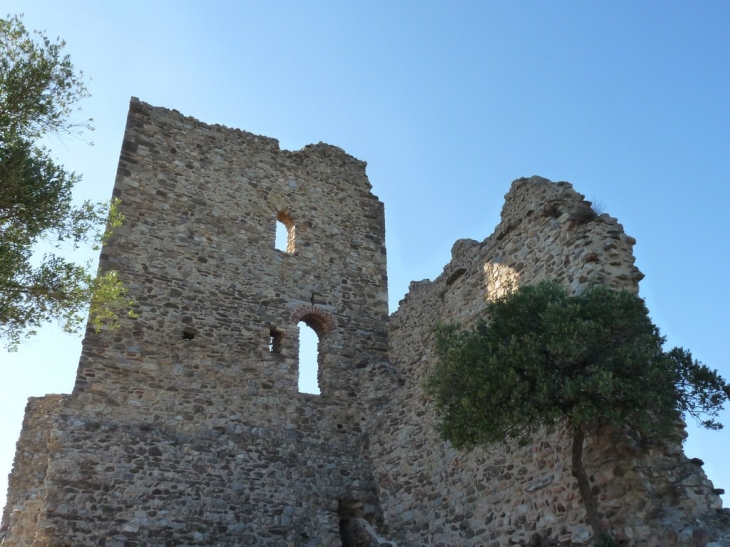 Ruines du chateau du XI-XVII siècle - Grimaud